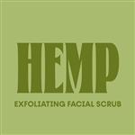 Hemp Exfoliating Facial Scrub - With Walnut & Jojoba Beads - Hemp Range