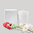 200g Lychee and Orchid Soy Blend Candle in Matte White Glass Jar