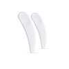 Cream Spatula Curved WHITE Plastic MINI 53mm (L) (Pack of 50)