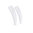 Cream Spatula Curved WHITE Plastic MINI 53mm (L) (Pack of 50)