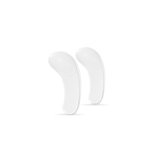 Cream Spatula Curved CLEAR Plastic MICRO 41mm (L) (Pack of 50)