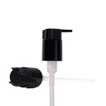 Lotion Pump Black Smooth 24mm (410 neck) Twist Lock High Viscosity