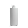 White 500ml PET Square Shoulder Bottle Neck 410