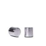 15mm Brushed Shiny Silver Cap to Suit Perfume Bottle