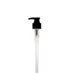 Lotion Pump Black Smooth 28mm