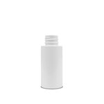 White 30mL PET Square Shoulder Bottle Neck 410