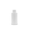 White 30mL PET Square Shoulder Bottle Neck 410
