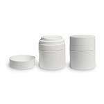 Matte White Airless Jar