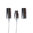 Serum Pump 18mm Shiny Silver RGB High Viscosity