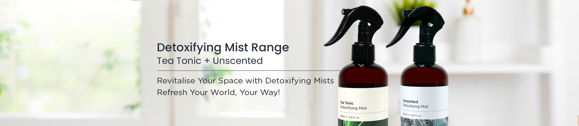 NEW PRODUCTS: Detoxifying Mists