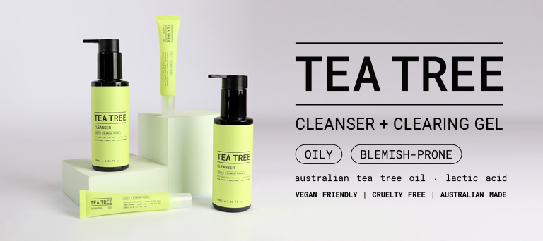 Tea Tree Cleansers and Clearing Gels