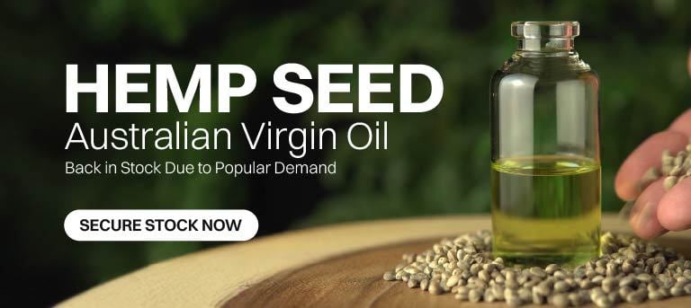 Hemp Seed Australian Virgin Oil: Back in Stock Due to Popular Demand