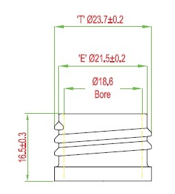 250ml PET Bottles Thread