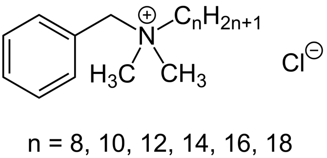 Benzalkonium Chloride Structure