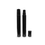 15ml Slim Black Airless Serum Bottle with Black Cap