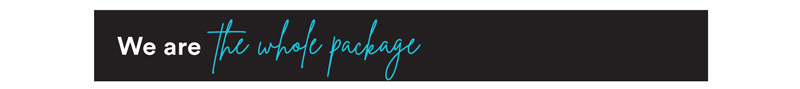 We Are The Whole Package We Are The Whole Package