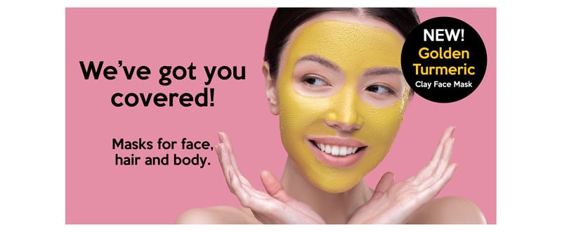 Masks for face, hair and body!
