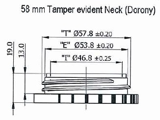 20Lt Drum Cube White - Neck